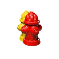 Image 1 of Red/Yellow Fire Hydrant