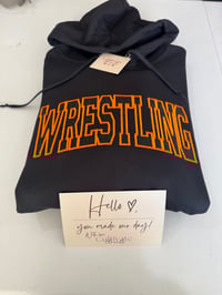 Image 1 of Wrestling embroidered sweatshirt