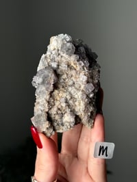 Image 1 of FAIRY HOLES POCKET CUBIC FLUORITE -LADY ANNABELLA MINE UK- M