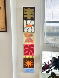 Image 3 of November sun ~ narrow painting 