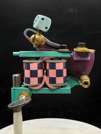 Image 3 of TEAL FADE CRACKER LINER 1031