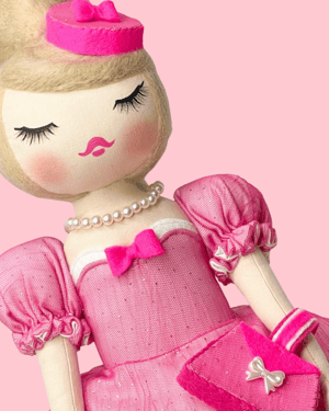 Image of MEDIUM ART DOLL BARBIE INSPIRED 