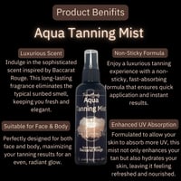 Image 2 of Aqua Tanning Mist - Baccarat Rouge Inspired
