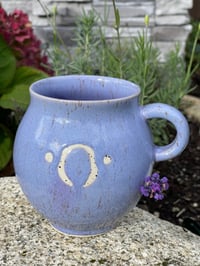 Image 1 of Fat Belly Face Mug (Lavender)