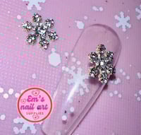 Gold snowflakes 