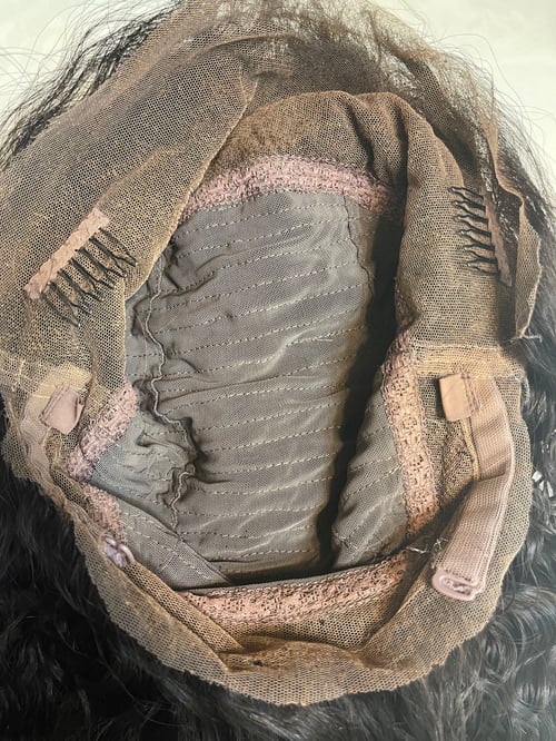 Image of INDIAN CURLY 20 inch FULLY CUSTOMIZED 360 lace wig! 