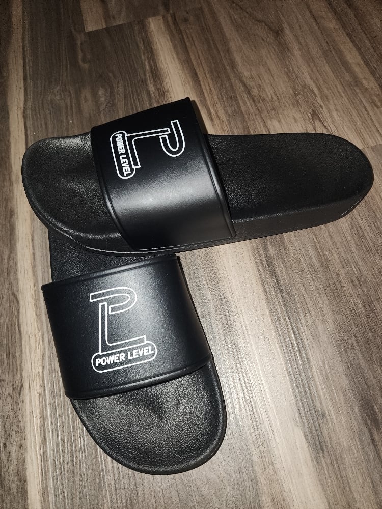Image of Blk "PowerLevel" Sport Summer Slippers