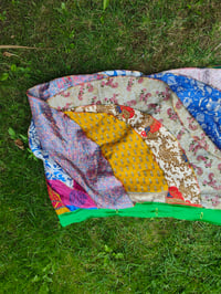 Image 17 of Wrap petal skirt 8-18 uk green waistband