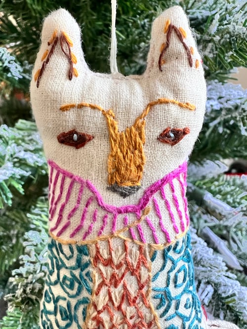 Image of Woodland Fox Ornament- Ann Willey