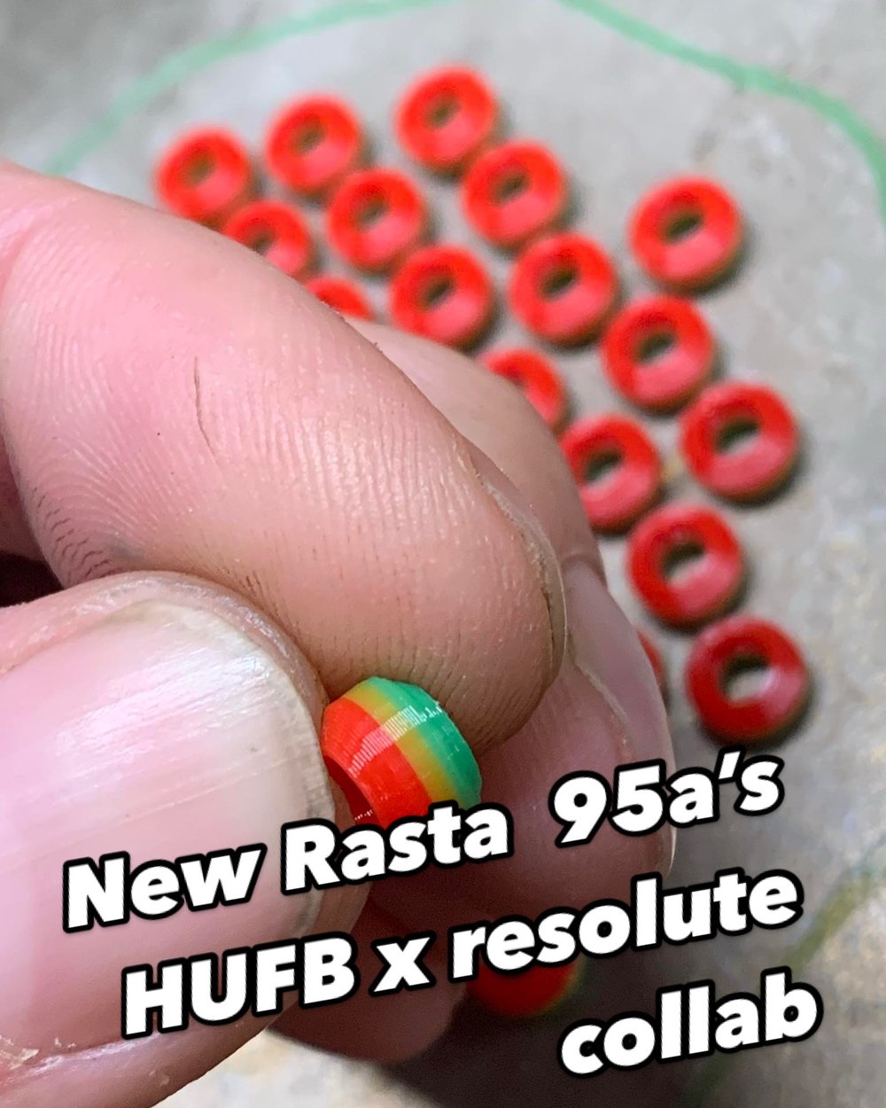 Image of HuFB x resolute Rasta street dreams