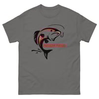 Image 4 of Unisex classic tee, Fishing Fever T-Shirt | Angler Fish Hook Graphic Tee