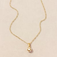 Image 2 of White Soccer Necklace