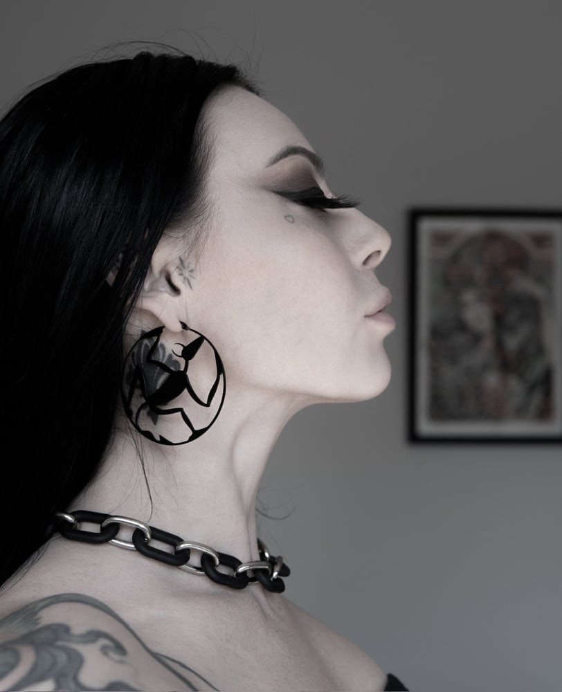 Image of CELIA DUNNE X VANTA BOUTIQUE HOOPS