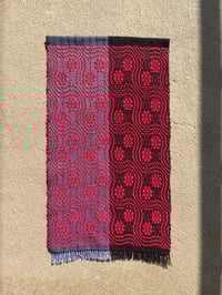 Image 1 of Cat track & snail trail in red