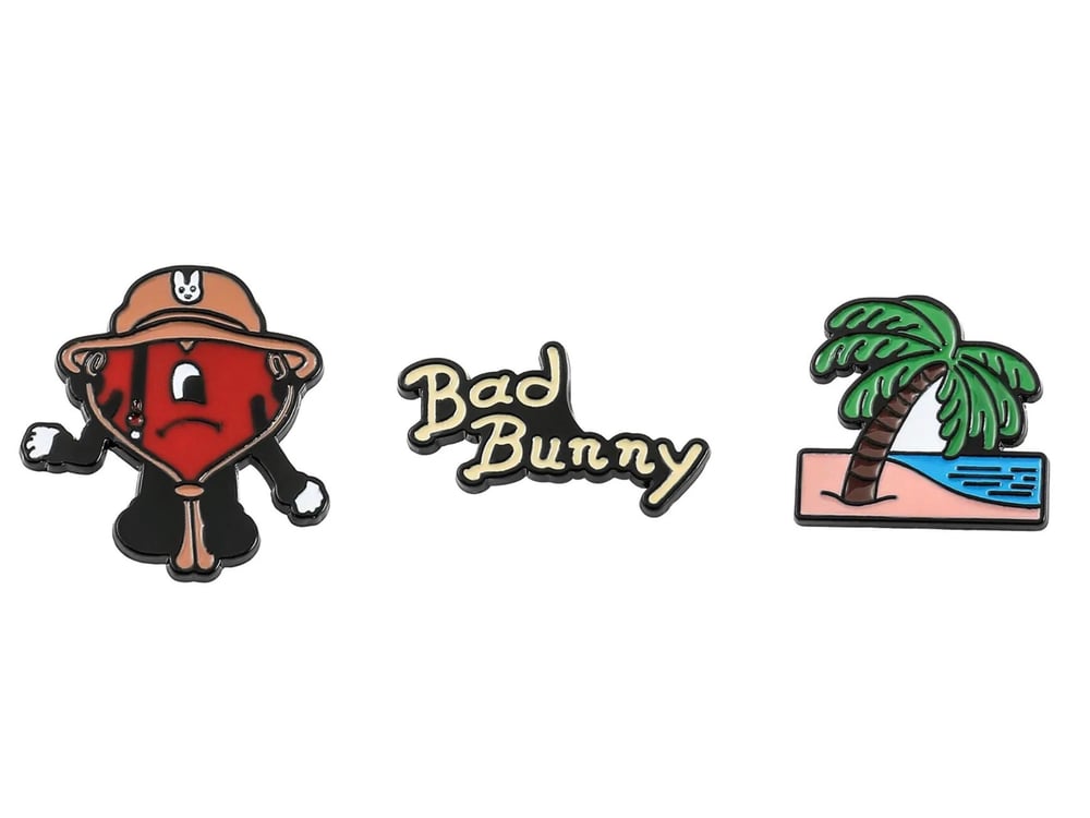 Image of Bad Bunny Pin Set 