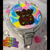 Image 2 of Cosmic Furby Glass Stash