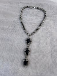 Image 4 of Glass Pendant Necklace