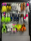 Hand-tied crappie jigs