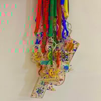 Image 3 of LIBRARY TATTOO KEYCHAIN