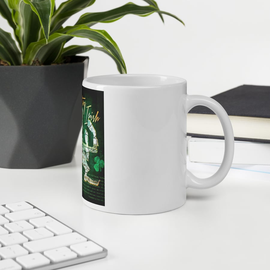 Image of White glossy mug