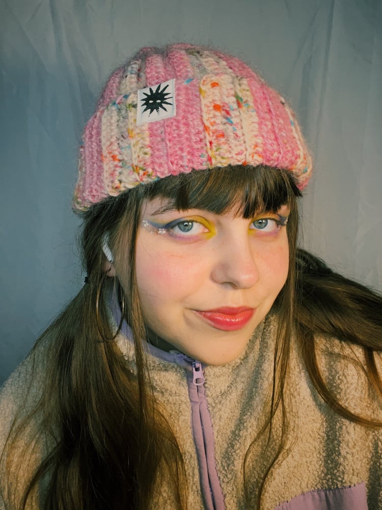 Image of crocheted BEANIE 42