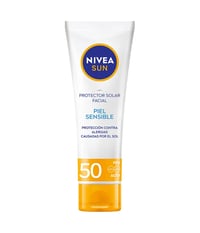Image 1 of Nivea Protector Solar Sensible Protector Solar Facial SPF 50 Sin Sensación Grasosa