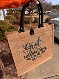 Image 4 of Custom Burlap Totes