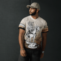 Image 1 of American Cowboy Sepia - unisex sports jersey