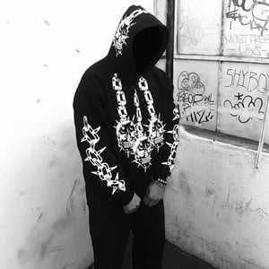 Image of  blast over chain hoodie 