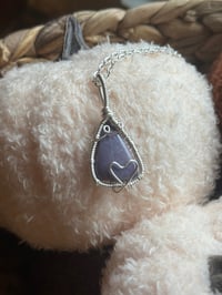 Image 1 of Lavender Jasper in silver 