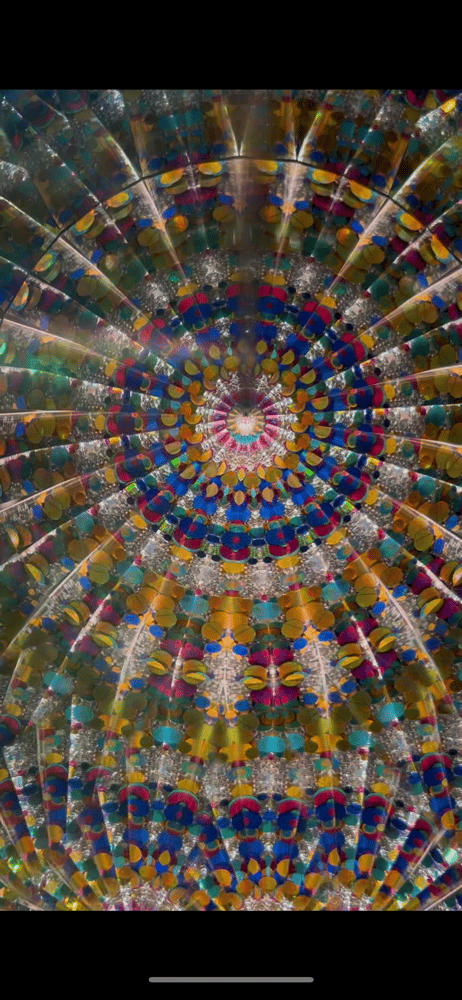 Image of Silver Mandala Mini AuraScope (junior size)