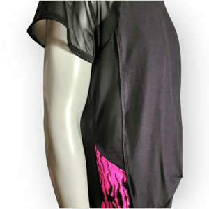 Image of Flamingo Flame Tshirt and Shorts Set