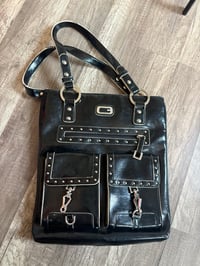 Image 1 of Black tote bag