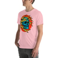 Image 10 of Marlowe Ink Blue Skull Unisex t-shirt