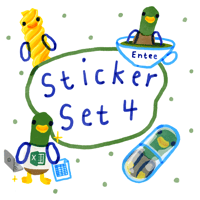 Image 1 of Sticker Set 4