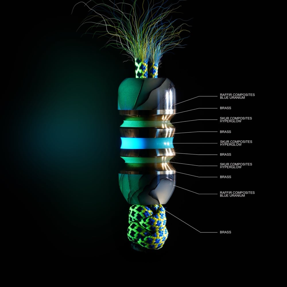 Uranium Pool EDC beads
