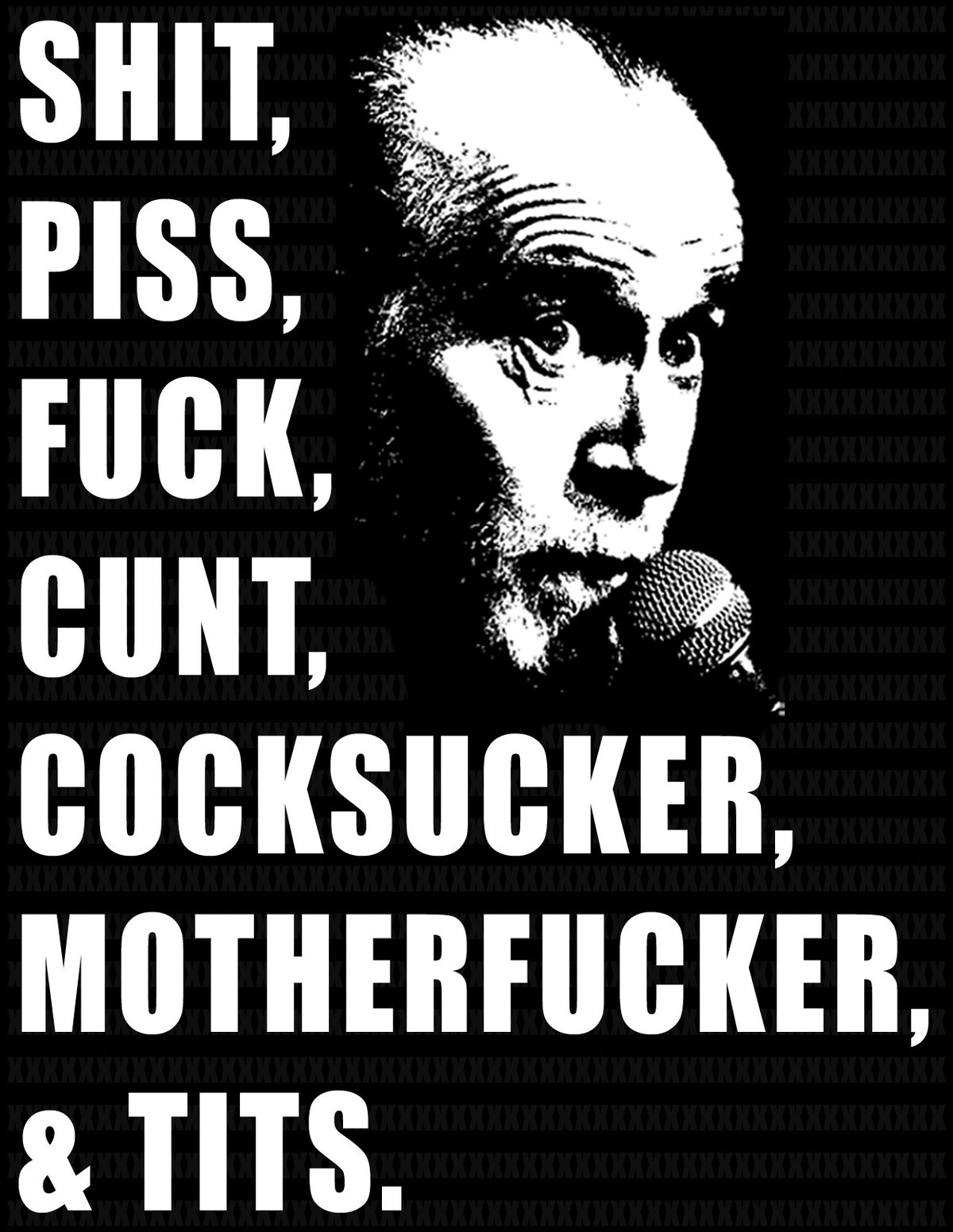 Image of 7 Dirty Words Sticker