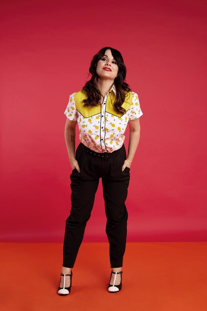 Image of Pantalon Burning Love negro