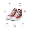 LASGIDI ELITE - WOMEN'S HIGH TOP CANVAS (RUBY MOSAIC)