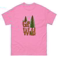 Image 12 of Unisex classic tee, Get Wild T-Shirt | Nature Adventure Forest Graphic Tee