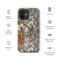 Image 10 of Colorful Trio Botanical Plants Art Nouveau Tough Case for iPhone®