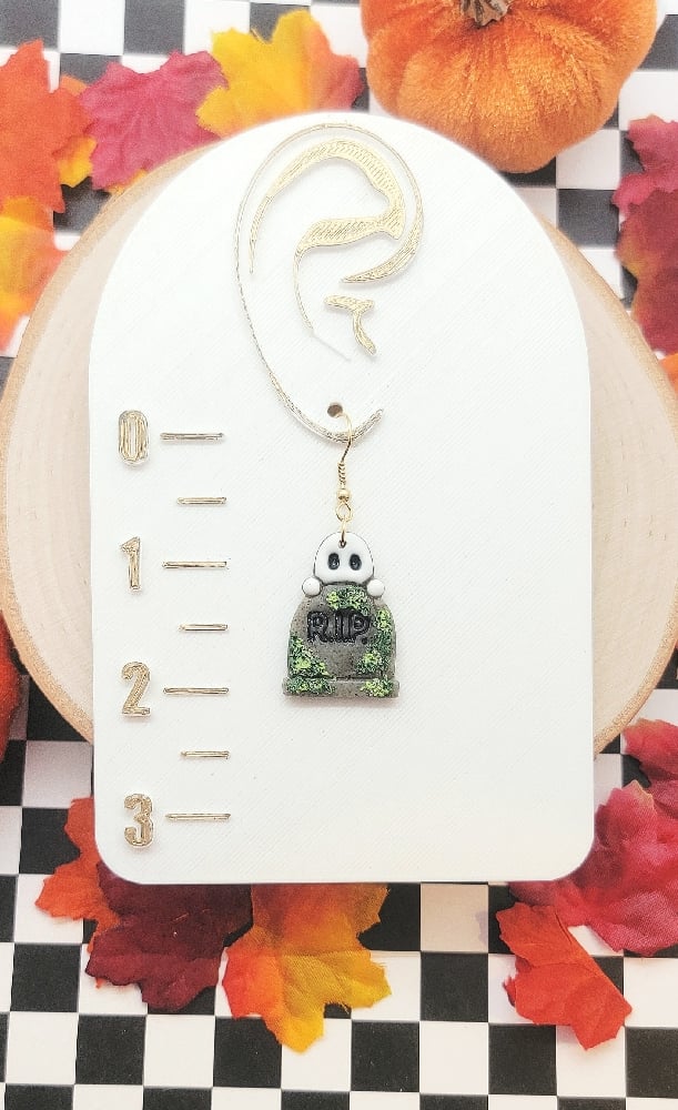 Image of Graveyard Ghost Earrings