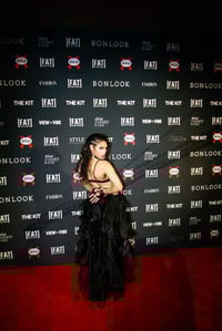 Image 3 of Oil Spill Floor Length Skirt