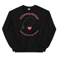 Image 3 of A Bad Day Fishing Women's Sweatshirt