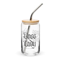 Image 1 of Boss Lady Can-shaped glass