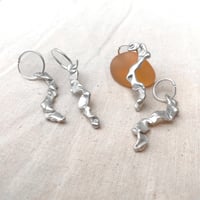 Image 2 of Melt Drop Earrings ( Small ) 
