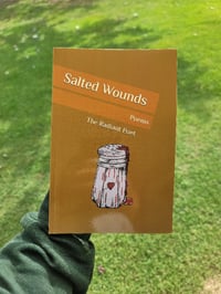 Image 1 of Salted Wounds Poetry Book