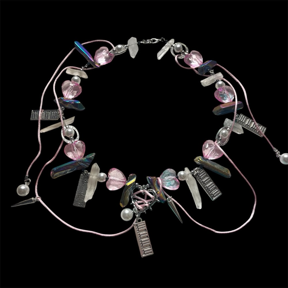 Image of PIANO HEART CHAIN