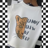 Image 1 of T-SHIRT: Leopard Canny Crew
