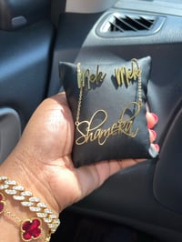 Image 1 of Stud Earrings and Name plate